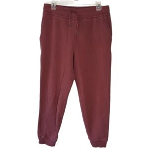 Lululemon Mauve Scuba Lululemon Joggers Pants Sweat Pants Size 10